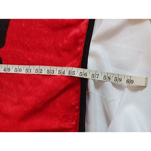 Ultraman Red Fleece Throw Blanket  Soft Lightweight Anime Character 56x43 - Picture 3 of 6